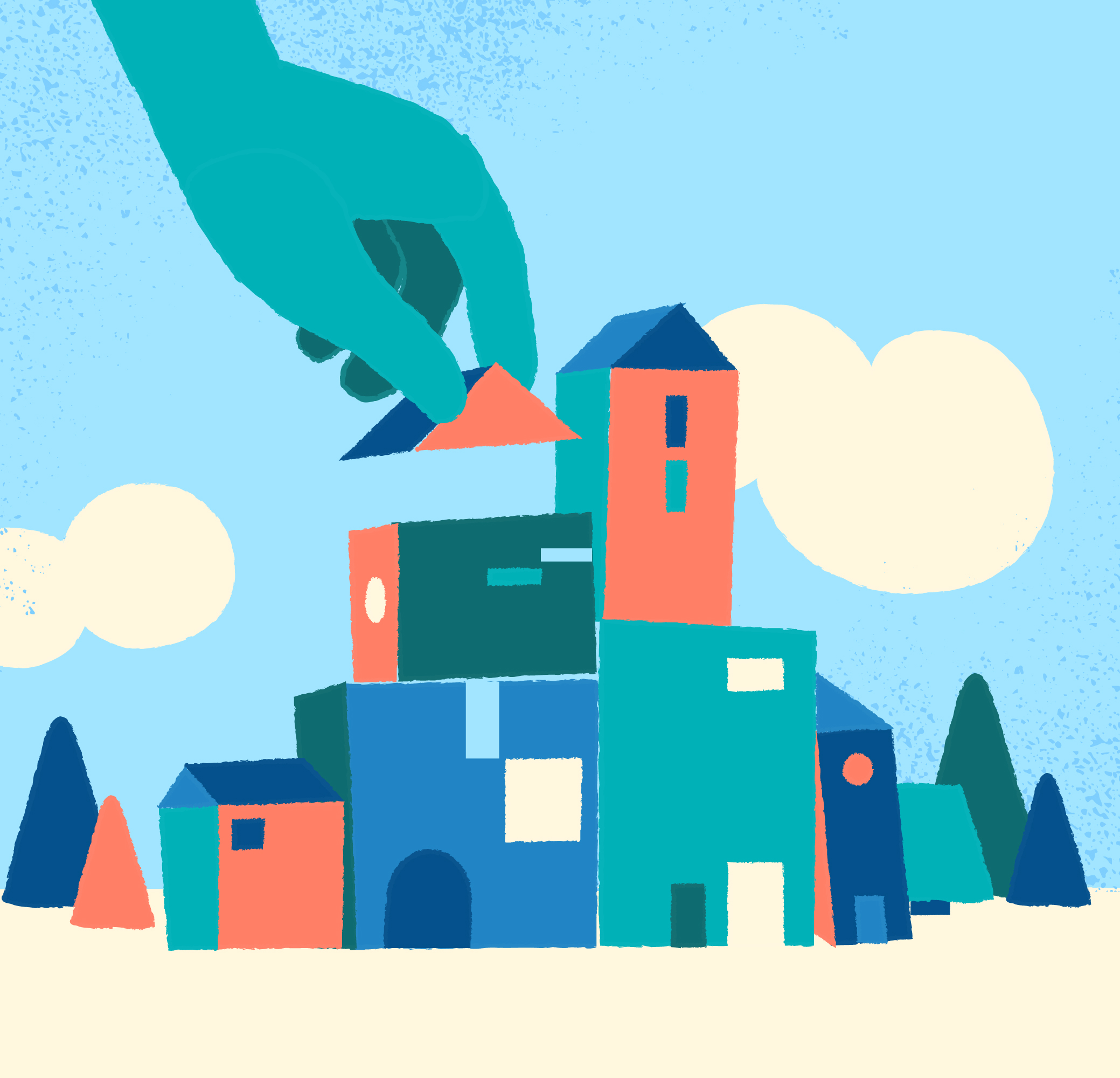 Illustration: building Social Share